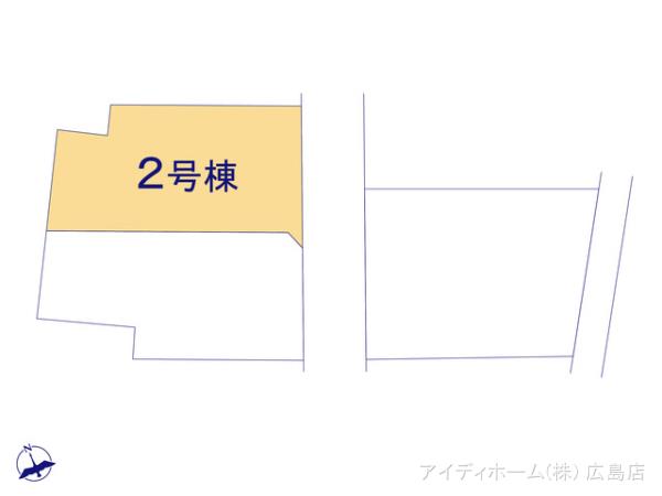 リナージュ広島市佐伯区八幡２３－１期の見取り図