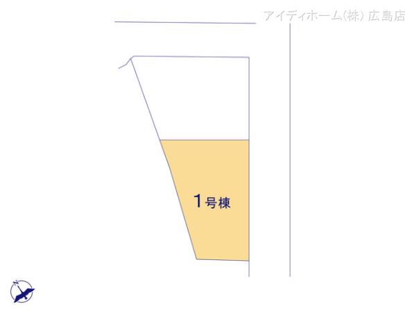 リナージュ熊野町城之堀２３－１期の見取り図