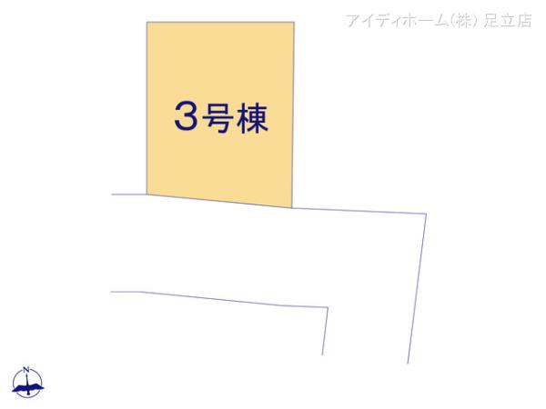 リナージュ墨田区墨田２３－１期の見取り図