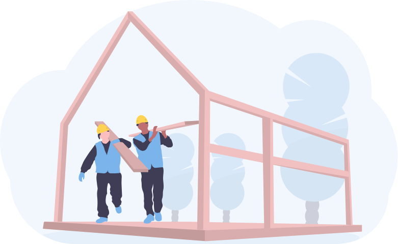 予算に合わせて、施工業者を紹介します！