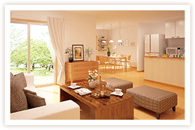 土地所有の例　内装イメージ1