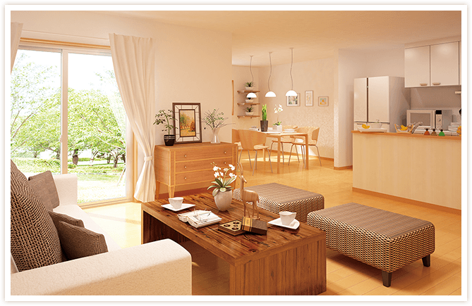 土地所有の例　内装イメージ1