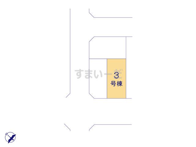 グラファーレ 札幌市西野10期3棟の見取り図