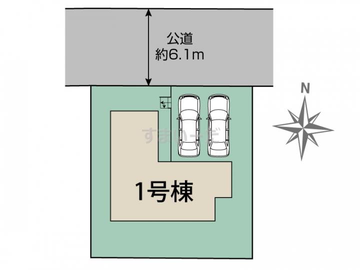 ブルーミングガーデン 仙台市太白区日本平1棟-長期優良住宅-の見取り図