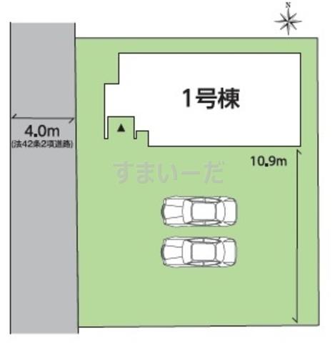 グラファーレ 須賀川市長禄町の見取り図