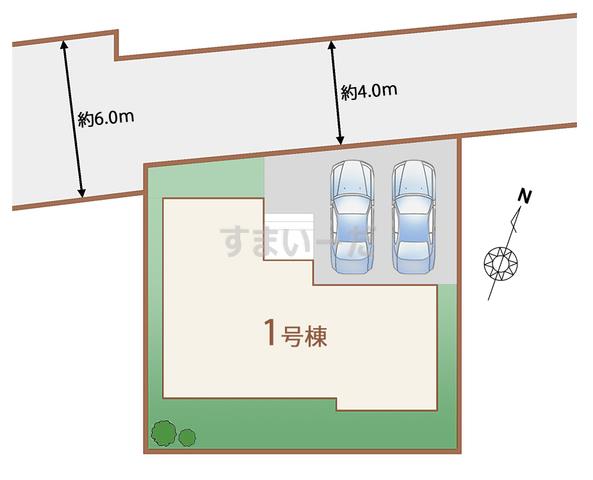 ハートフルタウン 保谷Ⅲ期の見取り図