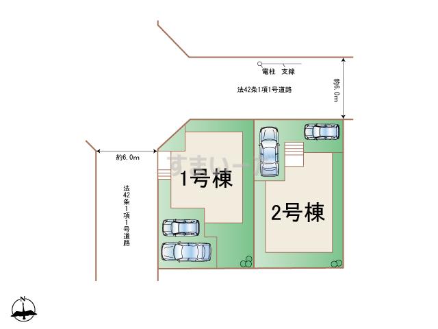 ハートフルタウン 仙台桜ヶ丘5期の見取り図