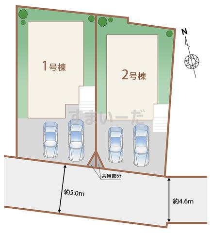 ハートフルタウン 仙台双葉ｹ丘2期の見取り図