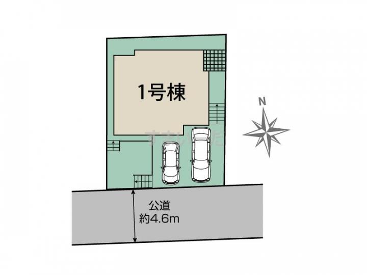 ブルーミングガーデン 横浜市栄区元大橋2丁目1棟の見取り図