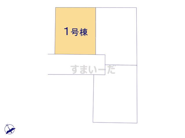 リナージュ 江戸川区松江22-1期の見取り図