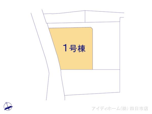 リナージュ亀山市川崎町２２－１期の見取り図