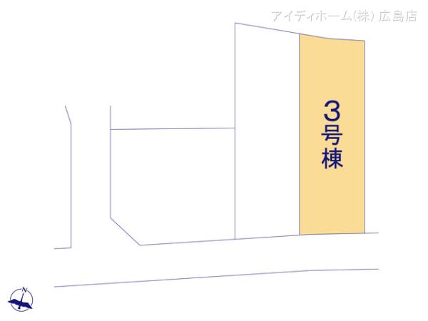 リナージュ広島市東区馬木２２－１期の見取り図