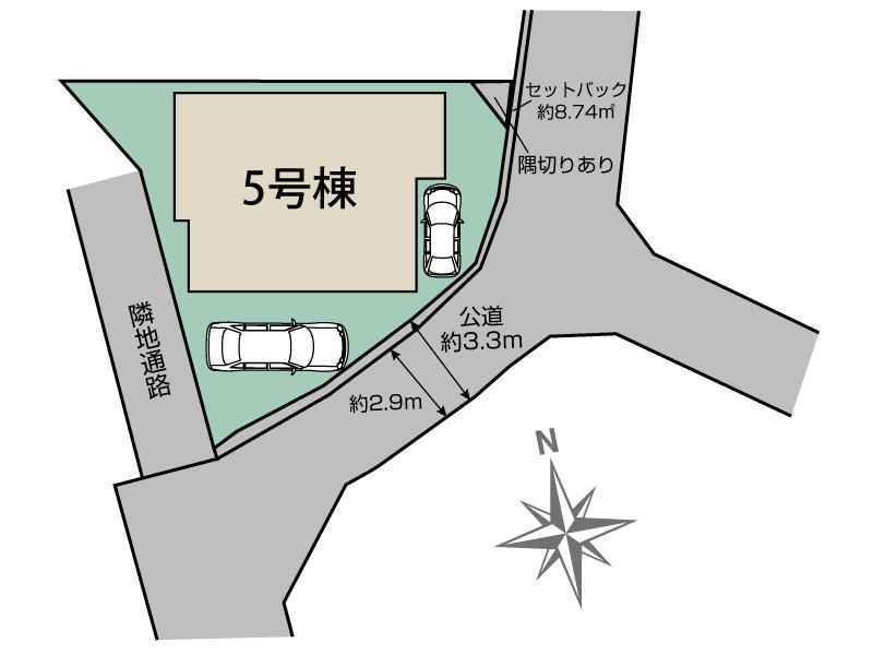 ブルーミングガーデン堺市東区北野田５棟の見取り図