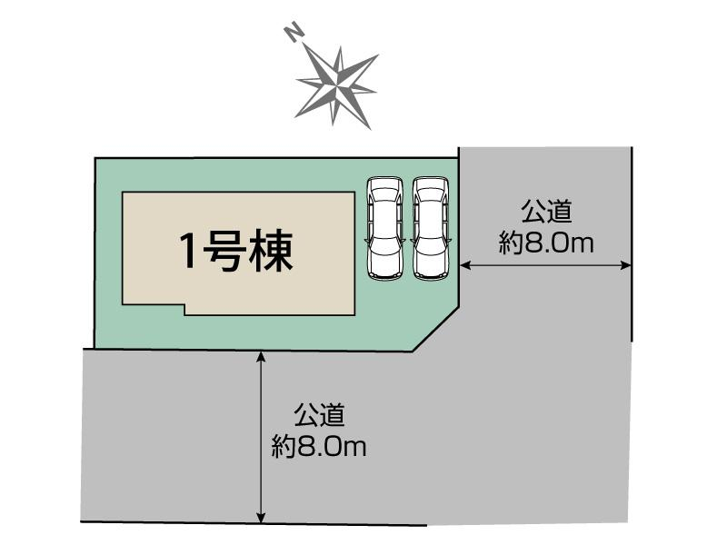 ブルーミングガーデン札幌市北区新琴似６条１７丁目１棟の見取り図