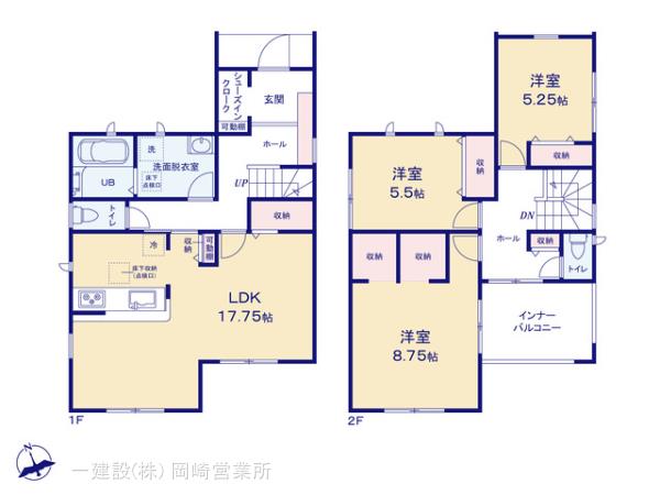 リーブルガーデン豊田第４７本新町の見取り図