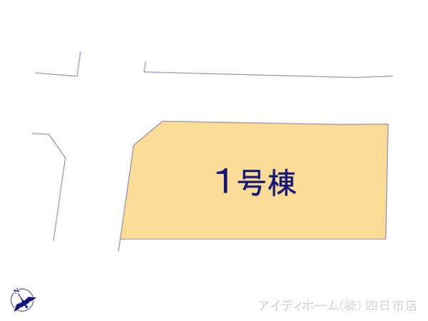 リナージュ鈴鹿市木田町２２－１期の見取り図