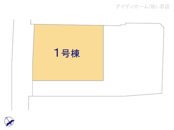リナージュ岸和田市並松町２２－１期の見取り図