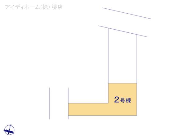 リナージュ岸和田市尾生町２３－１期の見取り図