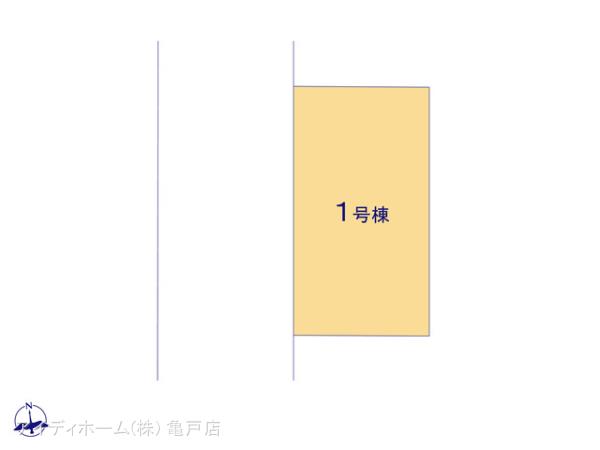 リナージュ江戸川区北篠崎２３－１期の見取り図