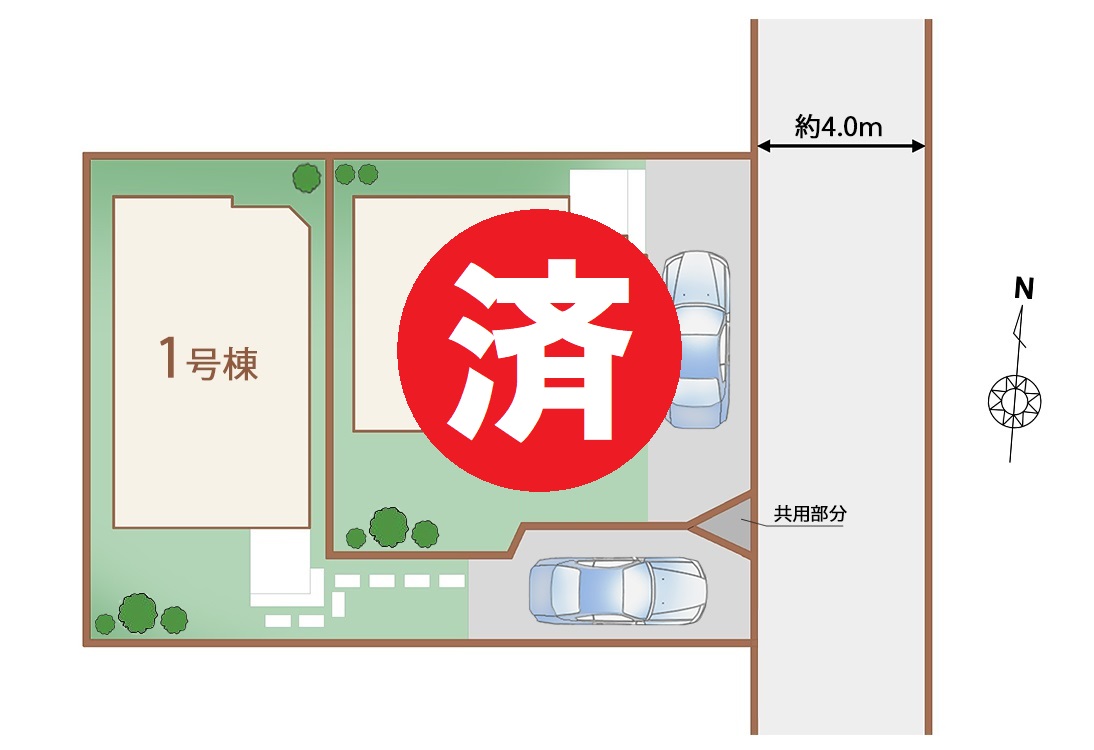 ハートフルタウン(立)立川幸町7期の見取り図