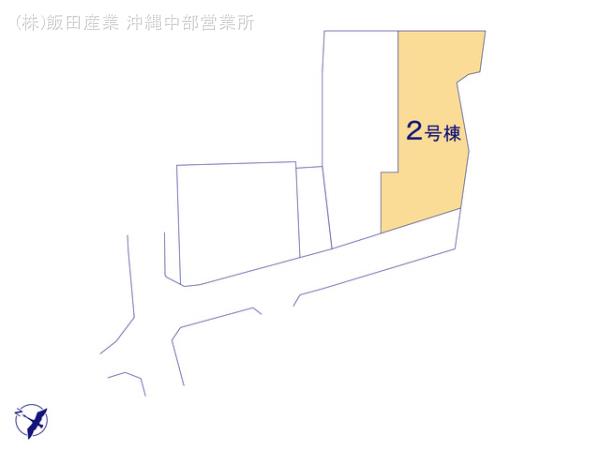 ハートフルタウン(沖中)宜野湾市上原の見取り図