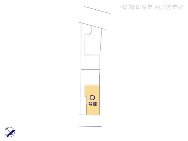 ハートフルタウン(西宮)神戸西区竜が岡Ⅱの見取り図