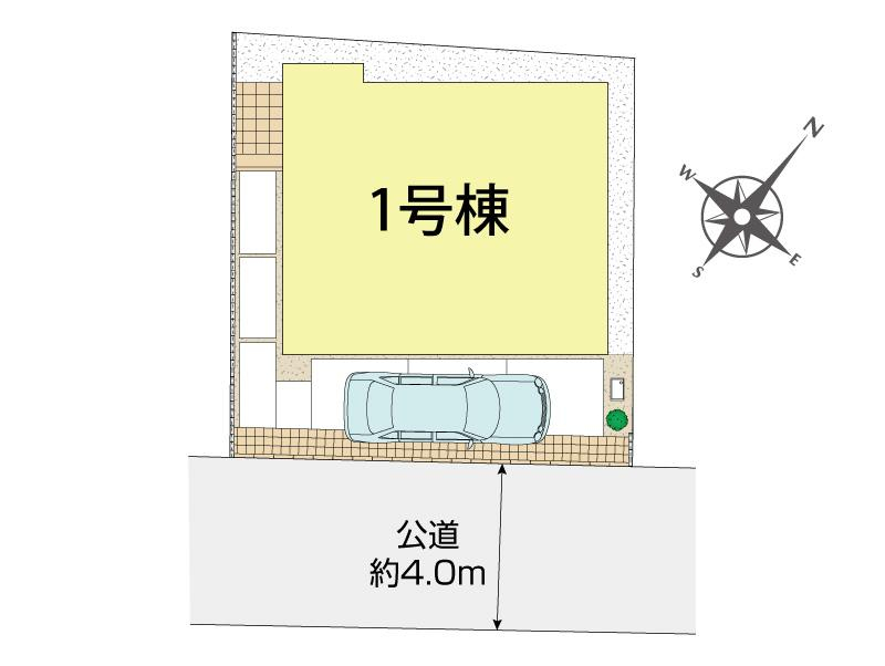 ブルーミングガーデン相模原市南区豊町１棟の見取り図