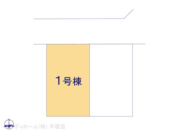 リナージュ平塚市田村２３－１期の見取り図
