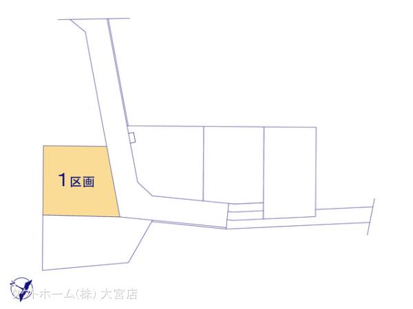 グラファーレ4108久喜市間鎌６期５棟の見取り図