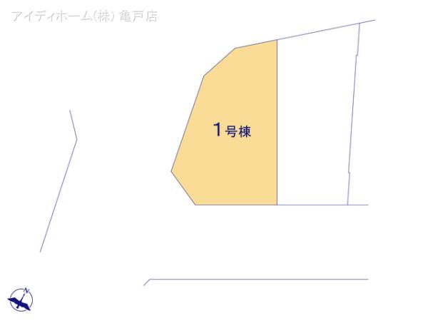 リナージュ江戸川区上一色２２－１期の見取り図