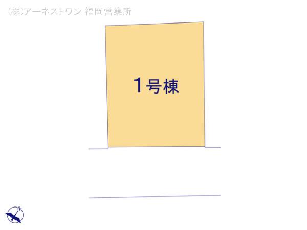 クレイドルガーデン福岡市南区大平寺 第2の見取り図