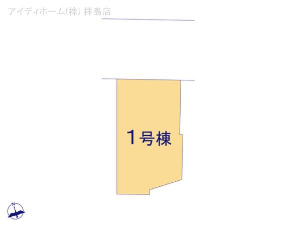 リナージュ八王子市日吉町２３－１期の見取り図