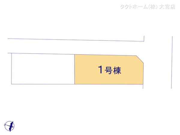 グラファーレ4108久喜市栗橋東８期２棟の見取り図