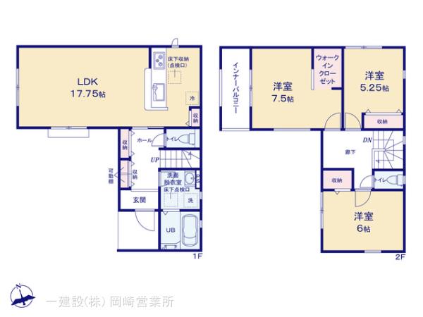 リーブルガーデン豊田第５０寺部町の見取り図