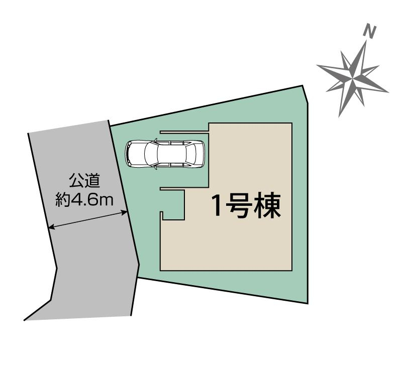 ブルーミングガーデン神戸市垂水区舞子坂２丁目１棟の見取り図