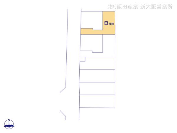 ハートフルタウン(吹田)第1高槻永楽町の見取り図