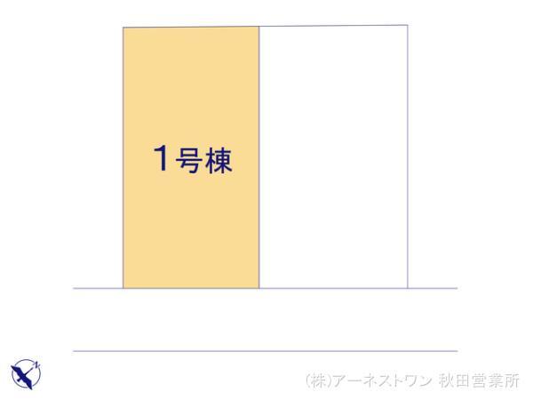 クレイドルガーデン秋田市東通館ノ越 第1の見取り図