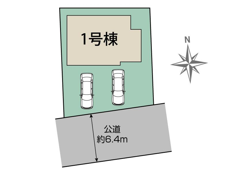 桜井市大福2期1棟 区画図