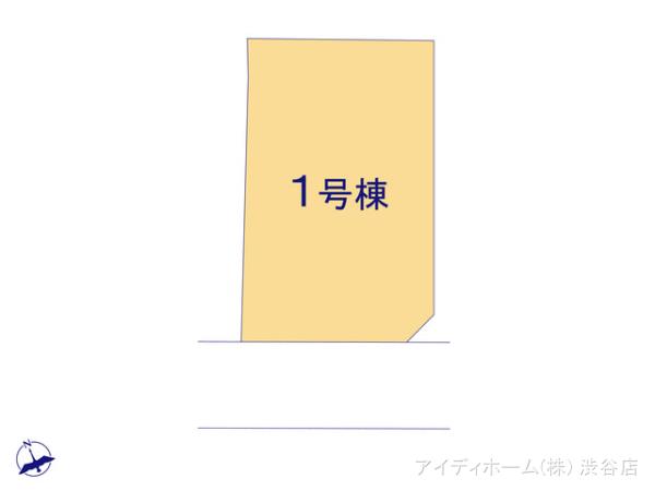 リナージュ世田谷区鎌田２３－１期の見取り図