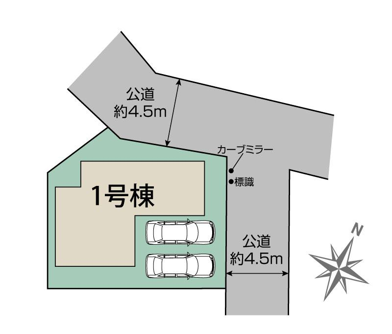 ブルーミングガーデン狭山市富士見１丁目１棟の見取り図