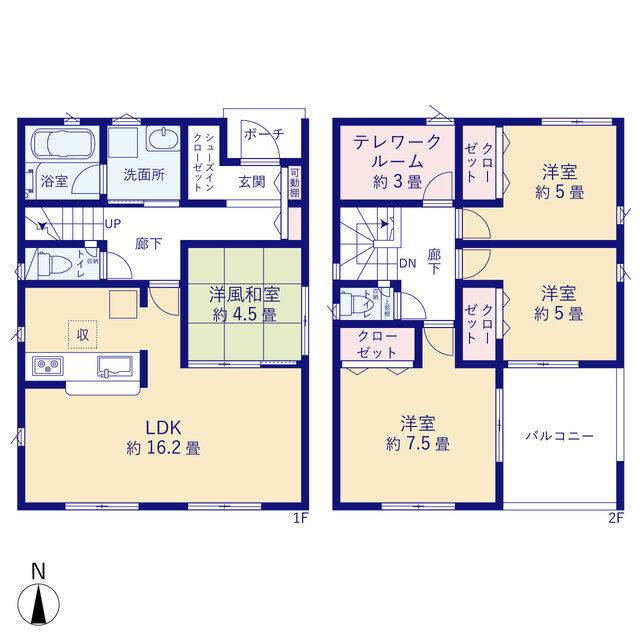 クレイドルガーデン松山市土居田町 第3の見取り図