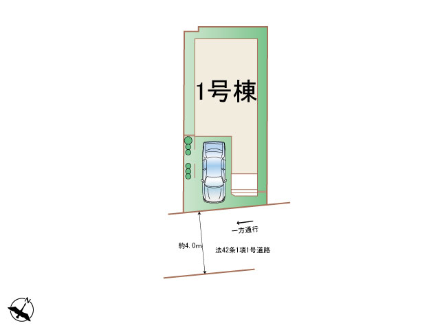 ハートフルタウン(神戸)神戸兵庫氷室町1丁目の見取り図
