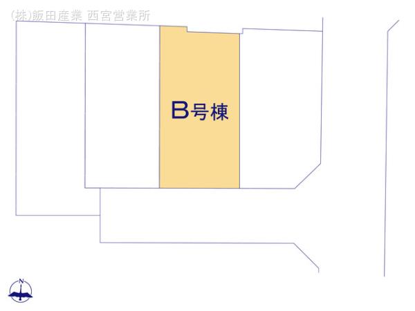 ハートフルタウン(西宮)尼崎大庄西町3丁目の見取り図