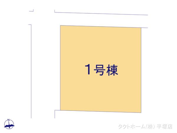 グラファーレ4197平塚市立野町３期１棟の見取り図