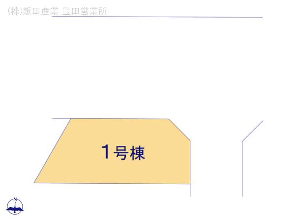 ハートフルタウン(豊)岡崎市針崎町の見取り図
