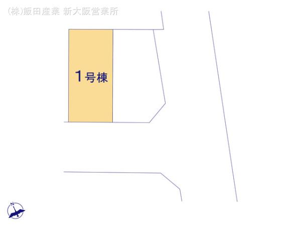 ハートフルタウン(新大阪)大阪旭区赤川4丁目の見取り図