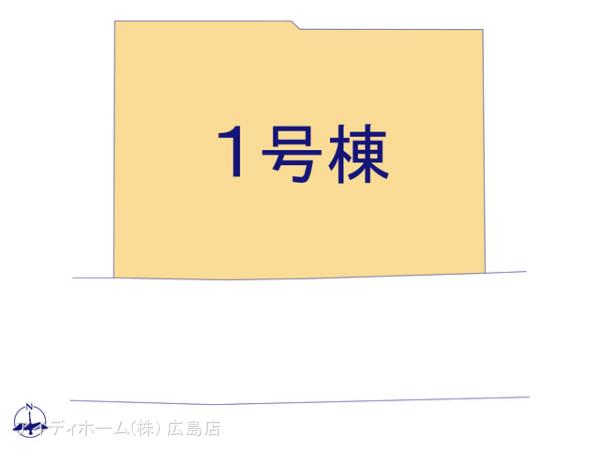 リナージュ広島市佐伯区観音台２２－１期の見取り図