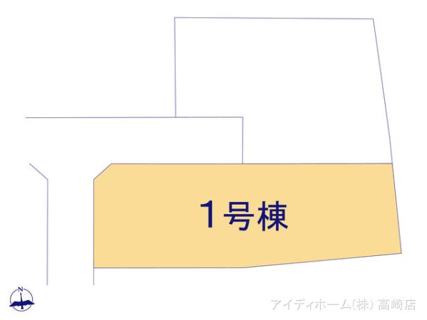 リナージュ高崎市日高町２３－２期の見取り図