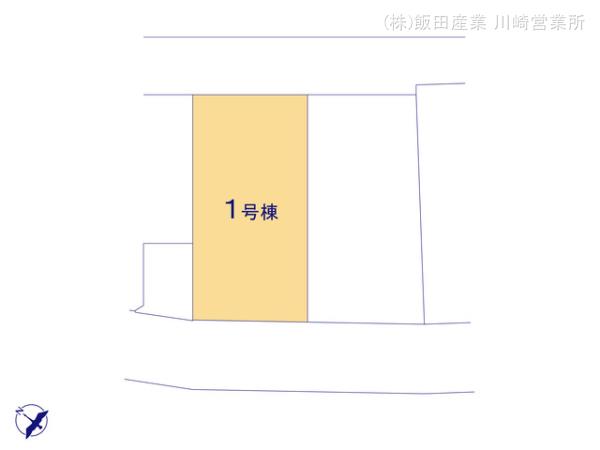 ハートフルタウン藤沢市高倉1041番の見取り図