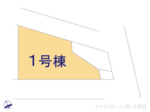 リナージュ大磯町生沢２３－１期の見取り図